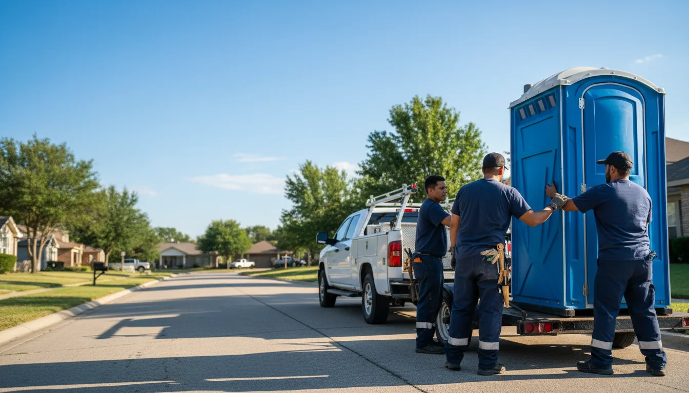 Portable Toilet Rental in Briggs, TX near me